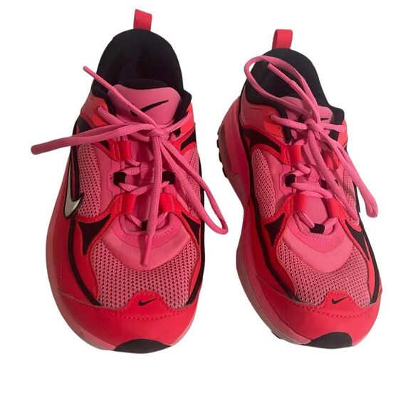 Nike Women's Air Max Bliss MP7 Laser Pink/White/Solar Red DH5128 Size US 9.5 - Picture 2 of 13